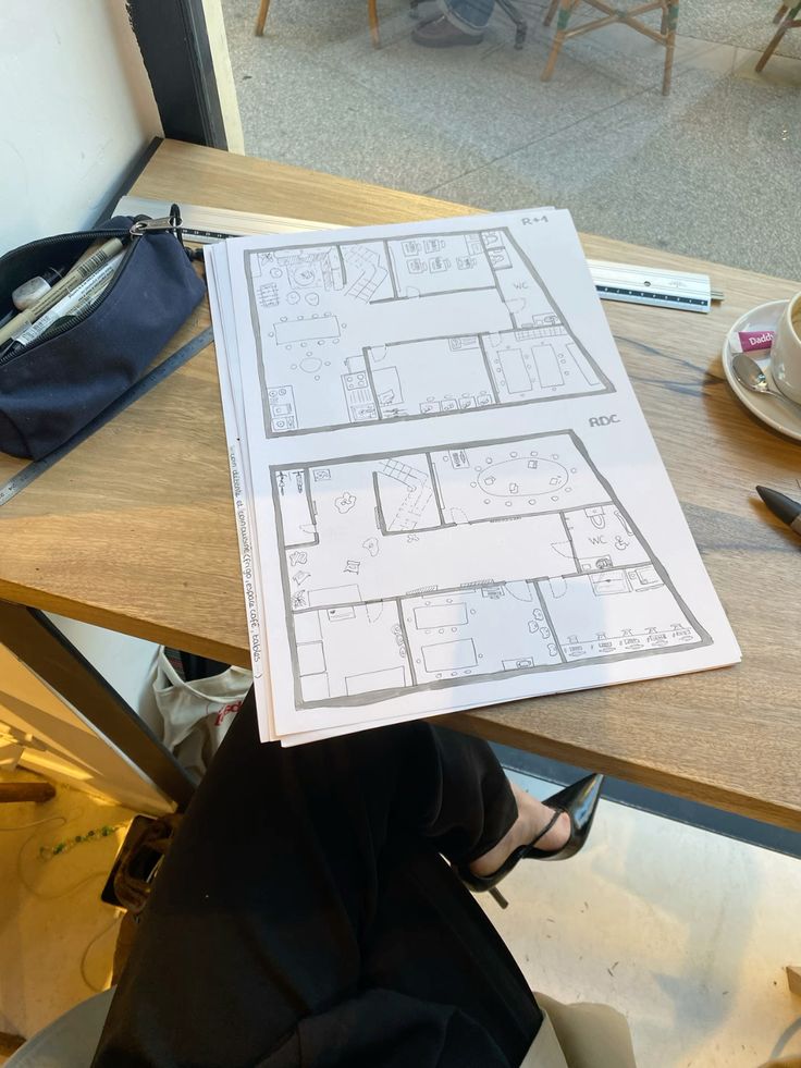 Planimetria di progetto, collaborazione con studio di architettura